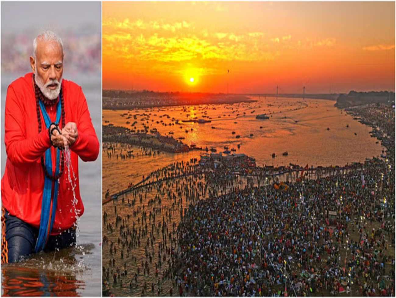 Maha Kumbh 2025: -મહાકુંભમાં ૧૪૦ કરોડ દેશવાસીઓની શ્રદ્ધા એક સમયે એક થઈ - વડાપ્રઘાન