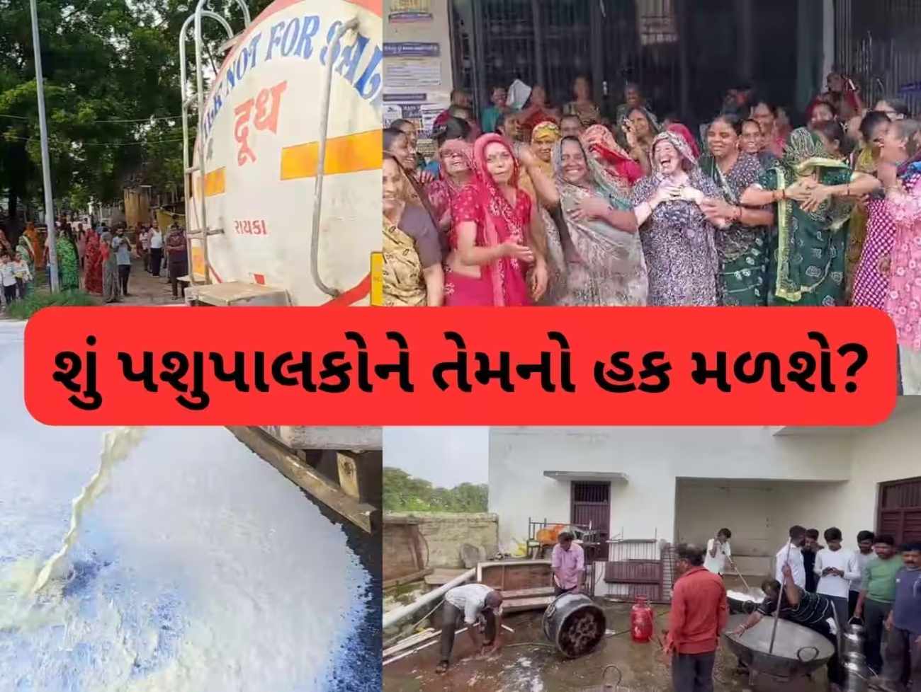 સતત ચોથા દિવસે સાબર ડેરીના પશુપાલકોનું ગામડે-ગામડે ઉગ્ર પ્રદર્શન, મહિલાઓ પણ મેદાનમાં ઉતરી