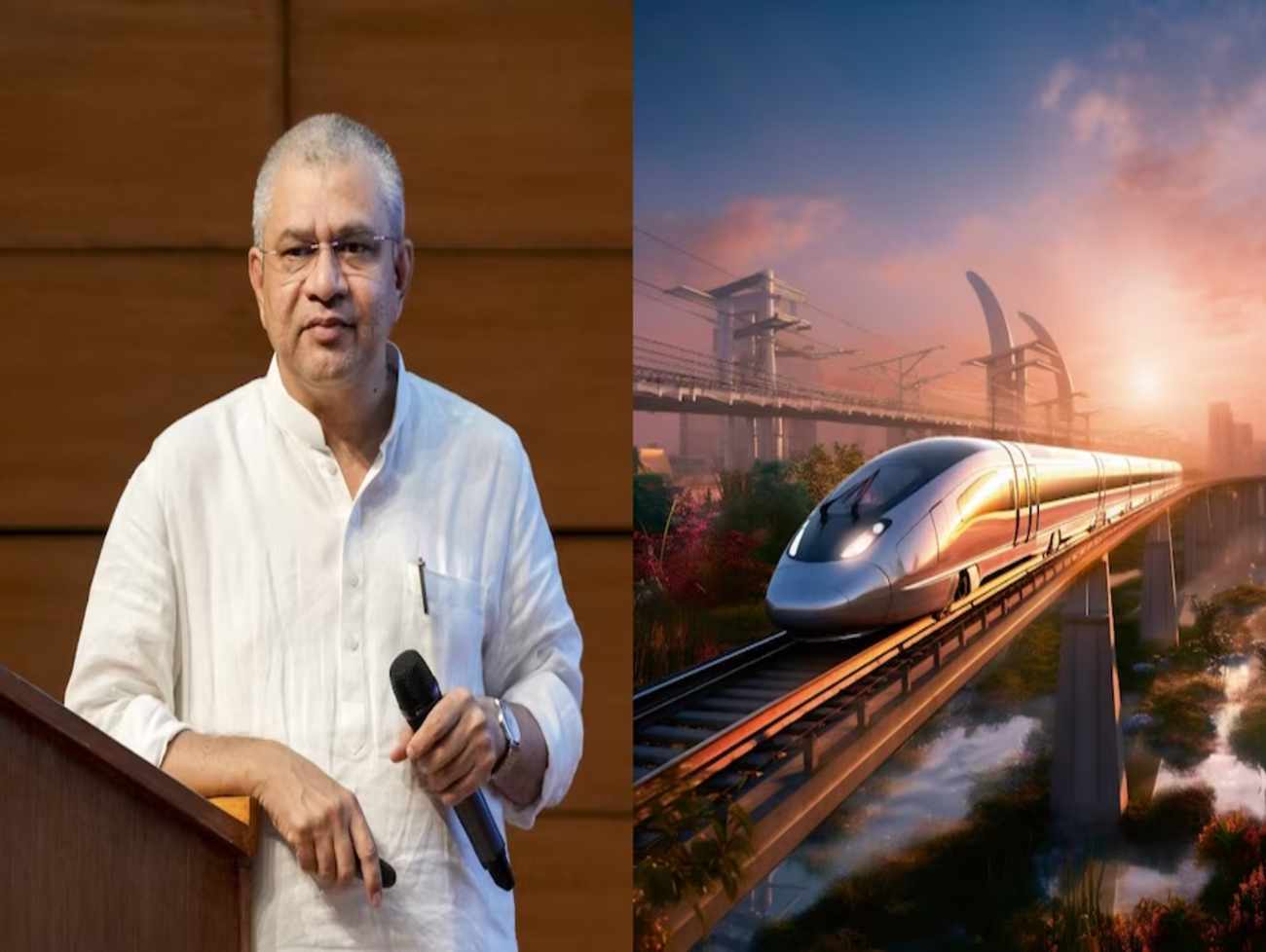 અમદાવાદથી મુંબઇ હવે માત્ર 2 કલાકમા પહોંચાશે, રેલમંત્રીએ કરી મોટી જાહેરાત