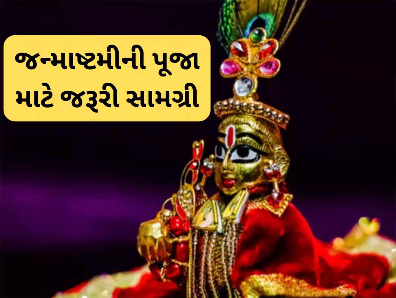 Janmashtami 2025: જન્માષ્ટમીની પૂજામાં આ સામગ્રીઓની જરૂર પડે, લીસ્ટ અનુસાર વસ્તુઓ લઈ કરી લો પૂજાની તૈયારી
