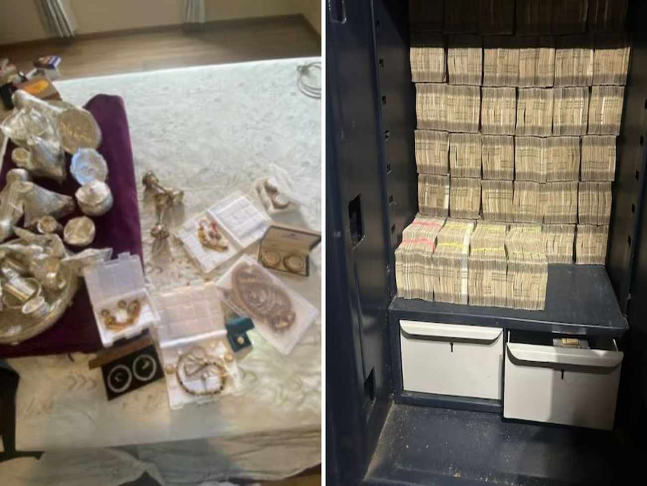 12 કરોડ કેશ,6 કરોડની જ્વેલેરી કોંગ્રેસના નેતાના ઘરે ઇડીની તપાસમાં બહાર આવ્યું