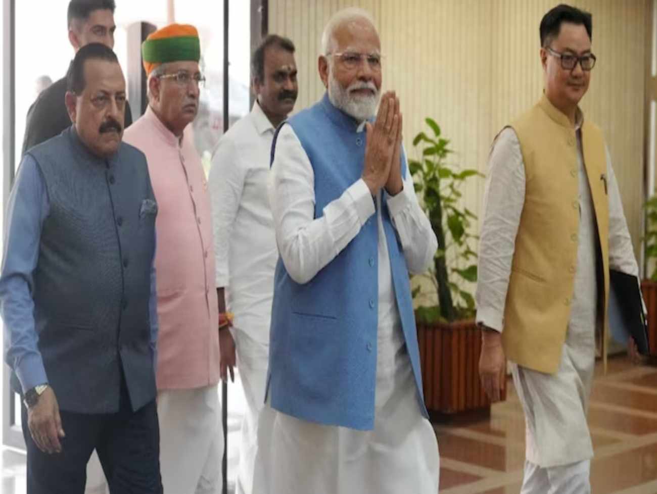 NDA સંસદીય દળની પહેલી બેઠક, PM મોદી સાંસદોને સંબોધિત કરશે