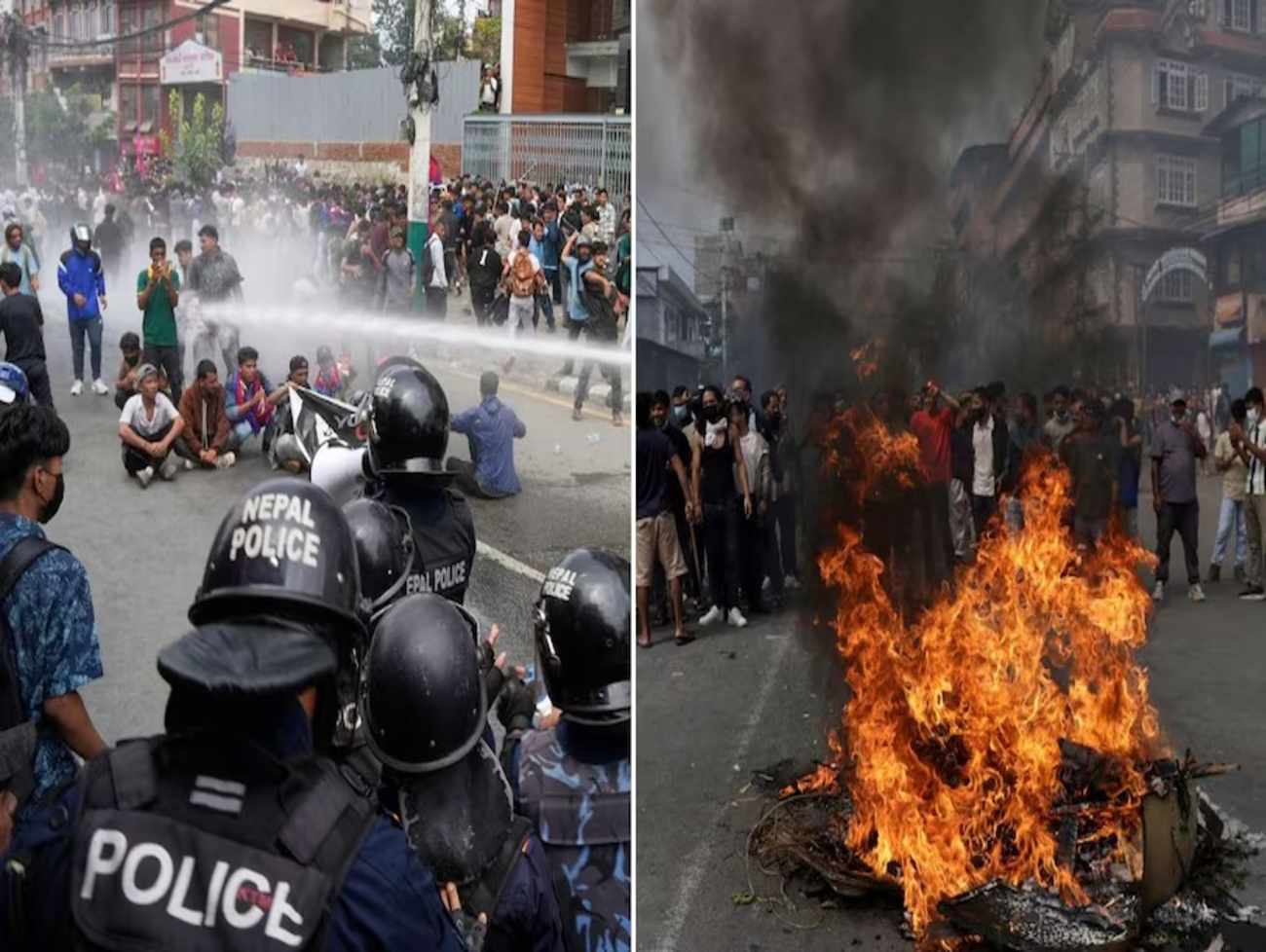 Nepal Gen-Z Protest LIVE - નેપાળના પીએમ ઓલી દુબઈ જવાની તૈયારી કરી રહ્યા હતા, જનરલ-ઝેડ ક્રાંતિકારીઓએ ફરીથી સંસદને ઘેરી લીધી