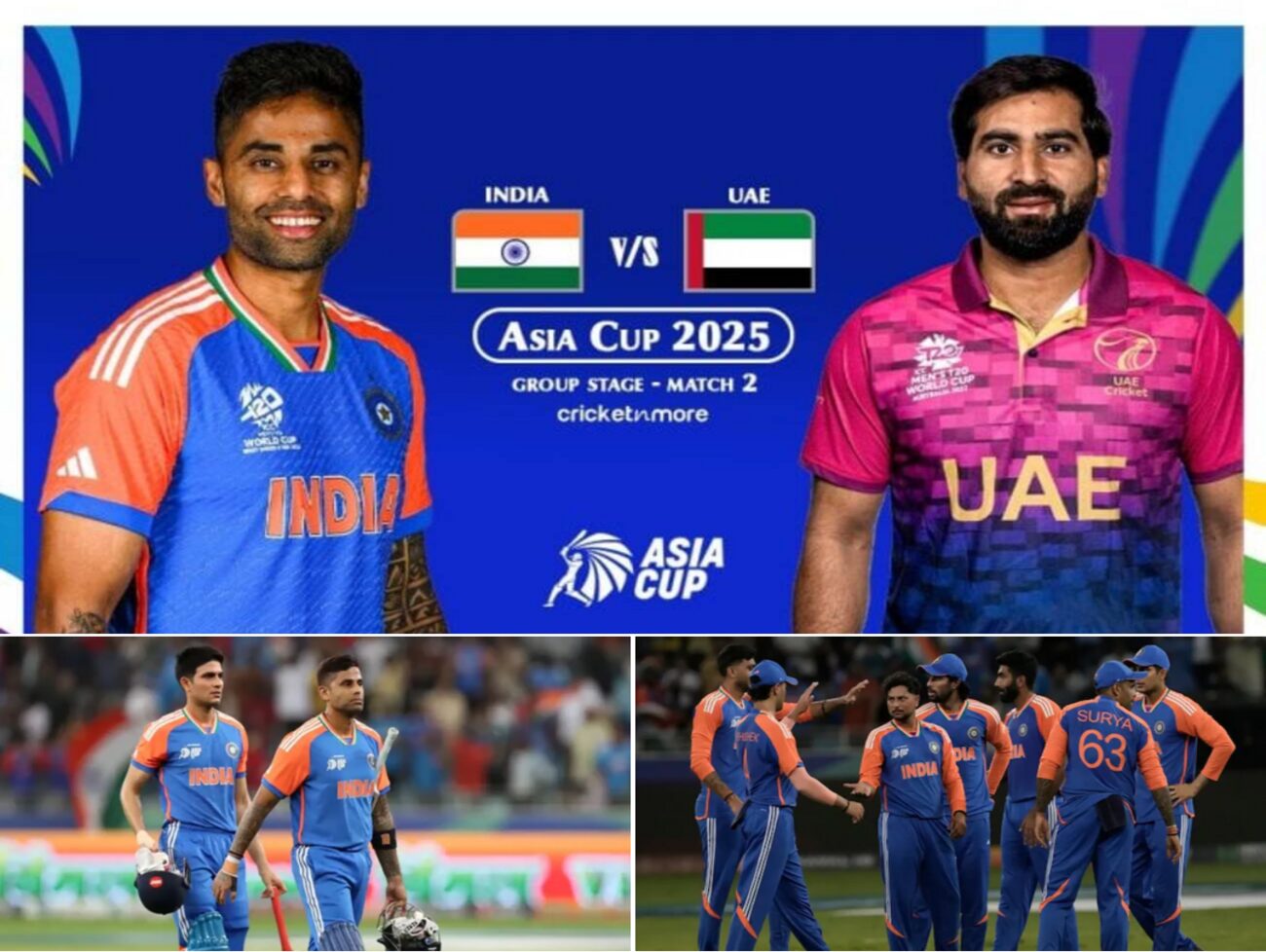 IND vs UAE: એશિયા કપમાં ટીમ ઈન્ડિયાની પ્રથમ જીત સાથે  વિજયી શરૂઆત, UAEને 9 વિકેટથી રગદોળયું