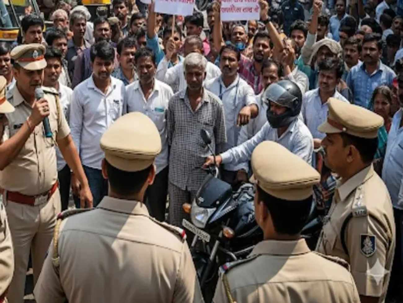 'પહેલા ખાડા દૂર કરો', રાજકોટમાં હેલ્મેટ માટે પોલીસ સ્પેશિયલ ડ્રાઈવ સામે લોકોમાં રોષ