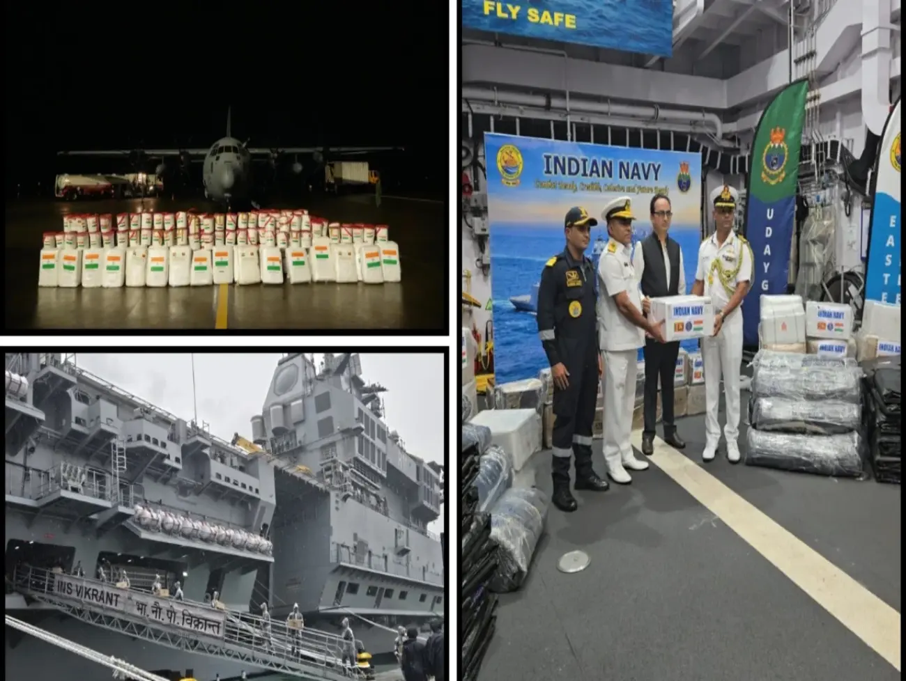 ઓપરેશન 'સાગર-બંધુ' : દીતવાહ વાવઝોડા થી ત્રસ્ત  શ્રીલંકાને ભારતે 12 ટન જેટલી સહાય : NDRFની ટીમ મોકલી