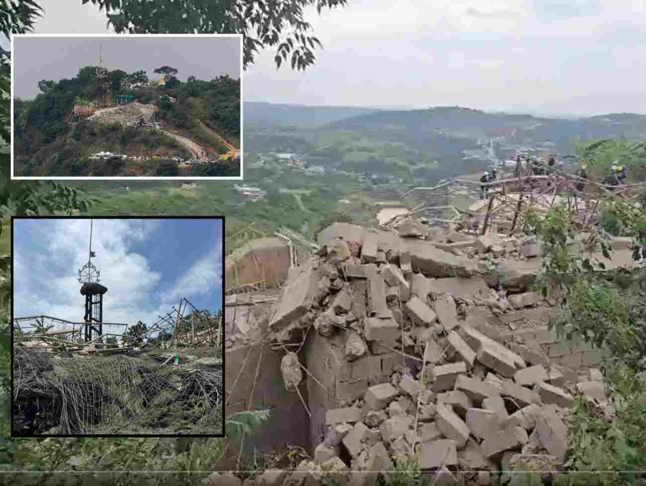 દક્ષિણ આફ્રિકામાં ચાર માળનું મંદિર ધરાશાયી થતા અનેક લોકો દટાયા, એક ભારતીય સહિત 4ના મોત