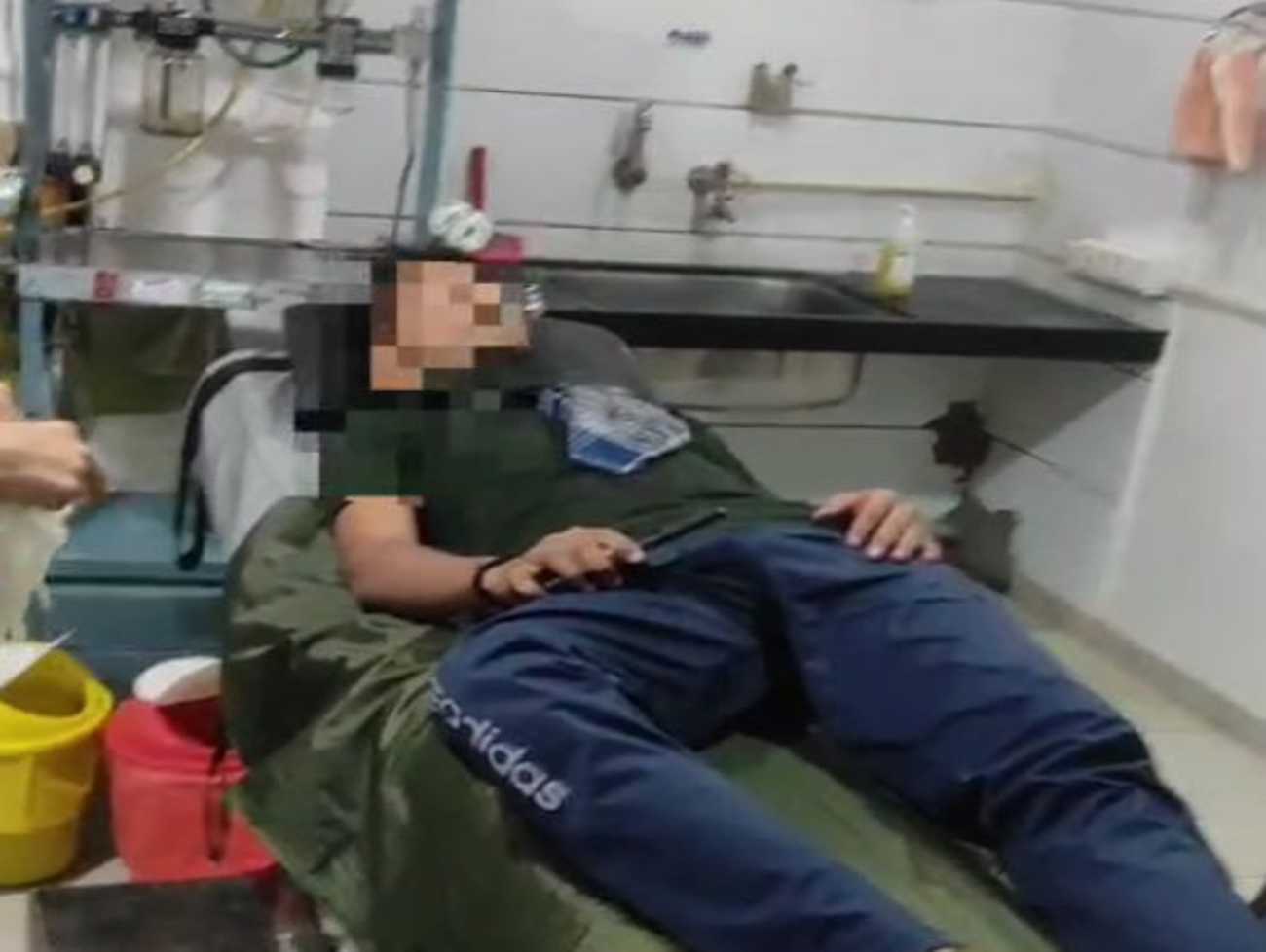 ધારદાર દોરીથી સાવધાન ! અમદાવાદમાં બાઈકચાલક પતંગની દોરી થી ઘવાયો , પોલીસકર્મીએ તાત્કાલિક હોસ્પિટલ પહોંચાડ્યો