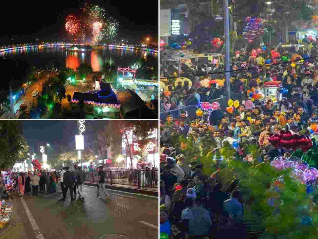 અમદાવાદમાં ભવ્ય આતશબાજી સાથે નવા વર્ષ 2026નું સ્વાગત, ગુજરાતના અનેક શહેરોમાં ઉજવણી