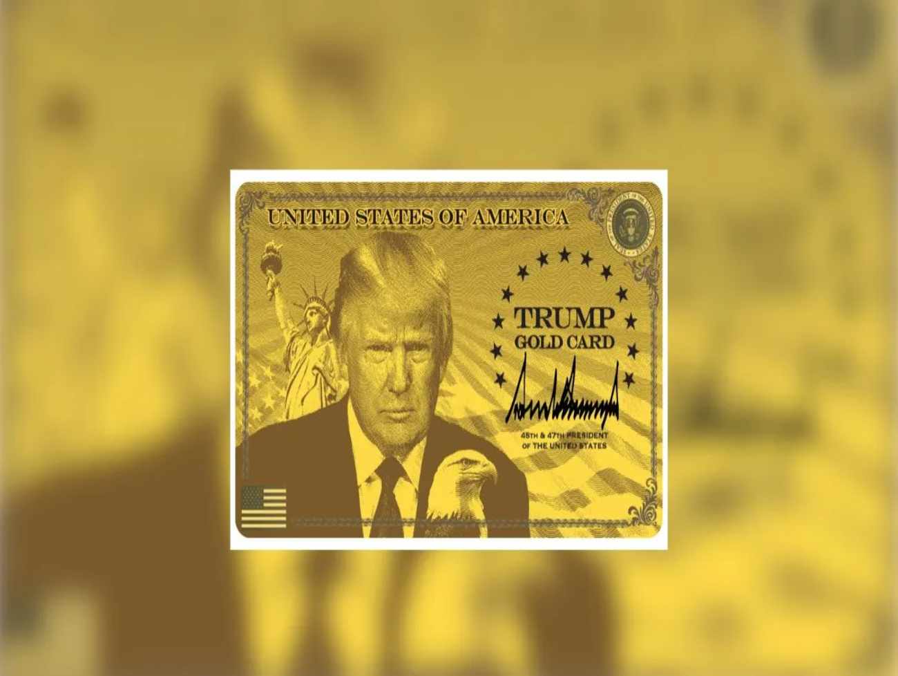 Trump's Gold Card:અમેરિકામાં સ્થળાંતર કરવાની સુવર્ણ તક! ગોલ્ડ કાર્ડ શું છે? કિંમત, સમયમર્યાદા અને અરજી કેવી રીતે કરવી તે વિશે જાણો.