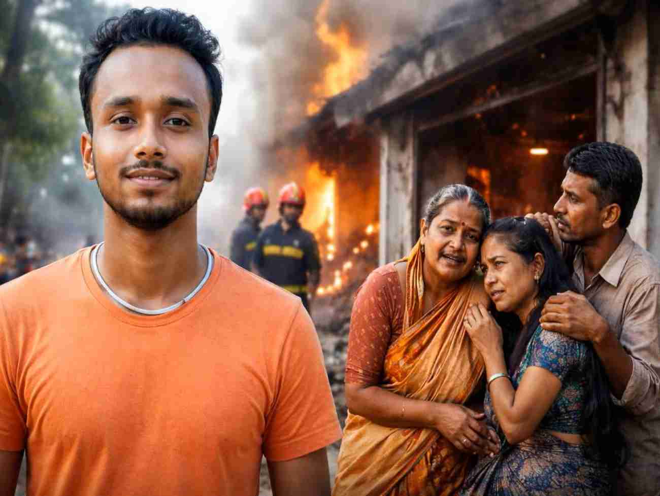 બાંગ્લાદેશ : લઘુમતી સમાજ ની  કરપીણ હત્યા થતા ક્યારે અટકશે ? ગેરેજમાં સૂતા યુવકને જીવતો સળગાવી દીધો