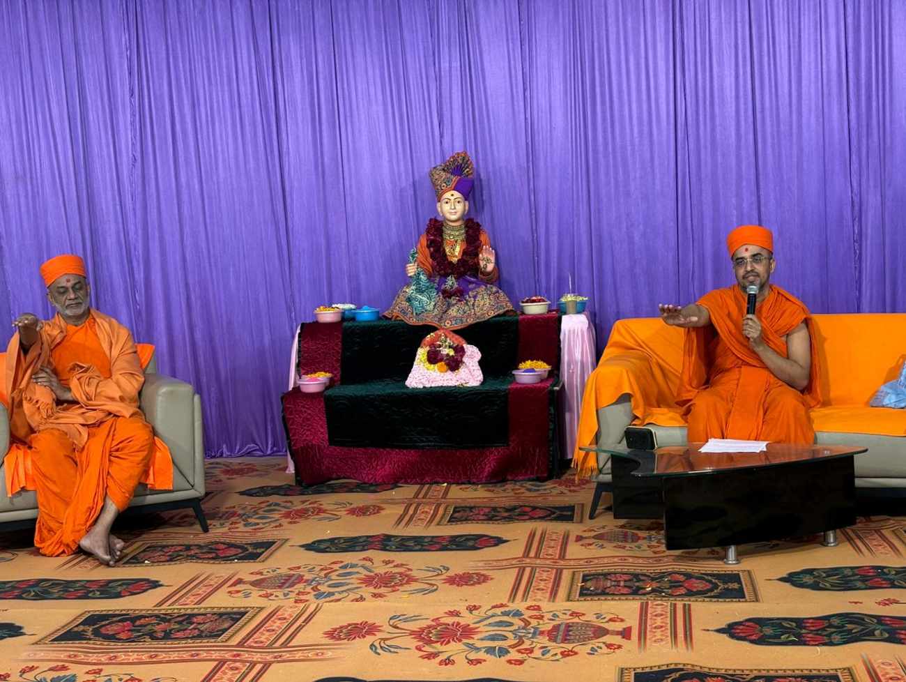 કુમકુમ મંદિર ખાતે મકરસંક્રાંતિ - ઉત્તરાયણની ઉજવણી અને ધનુર્માસની પૂર્ણાહુતિ કરવામાં આવશે.