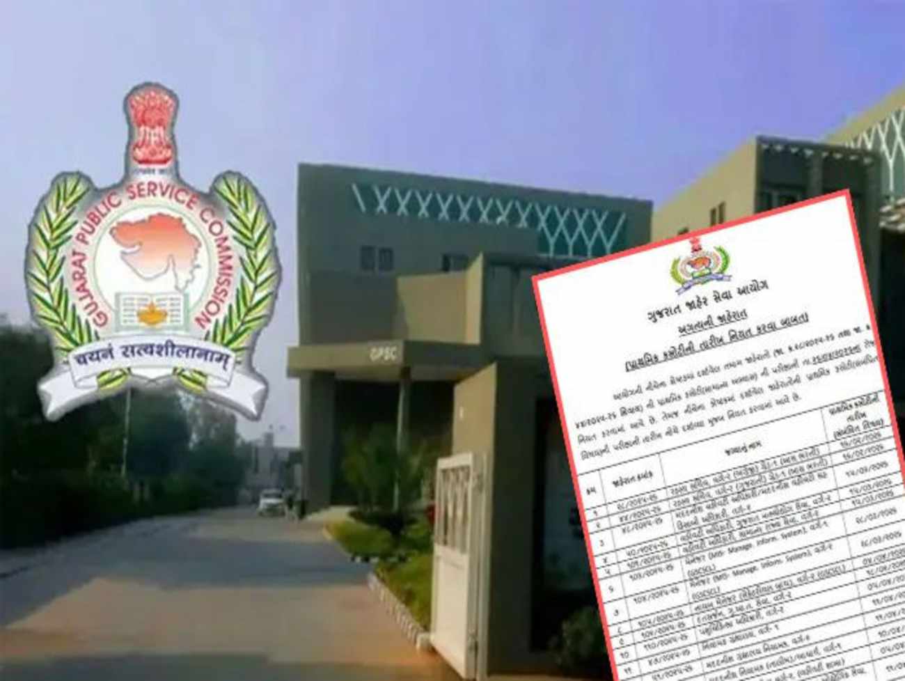 GPSC Exam: ગુજરાત જાહેર સેવા આયોગની પરીક્ષાઓનું ટાઈમટેબલ જાહેર, જાણો ક્યારે લેવાશે ક્લાસ 1-2 ની પરીક્ષા