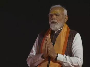 સોમનાથ સ્વાભિમાન પર્વનો બીજો દિવસ:ભોળાનાથની પૂજા કરી મોદી 108 અશ્વો સાથે 2km લાંબી શૌર્યયાત્રા