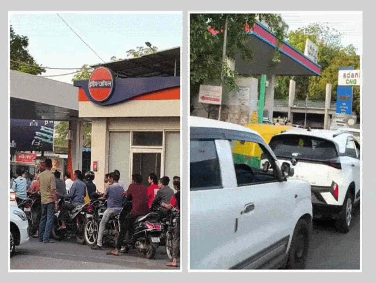 સરકારની અપીલની અસર નહીં! પેટ્રોલ ખૂટવાની અફવા વચ્ચે અમદાવાદમાં આજે ફરી લાંબી કતારો