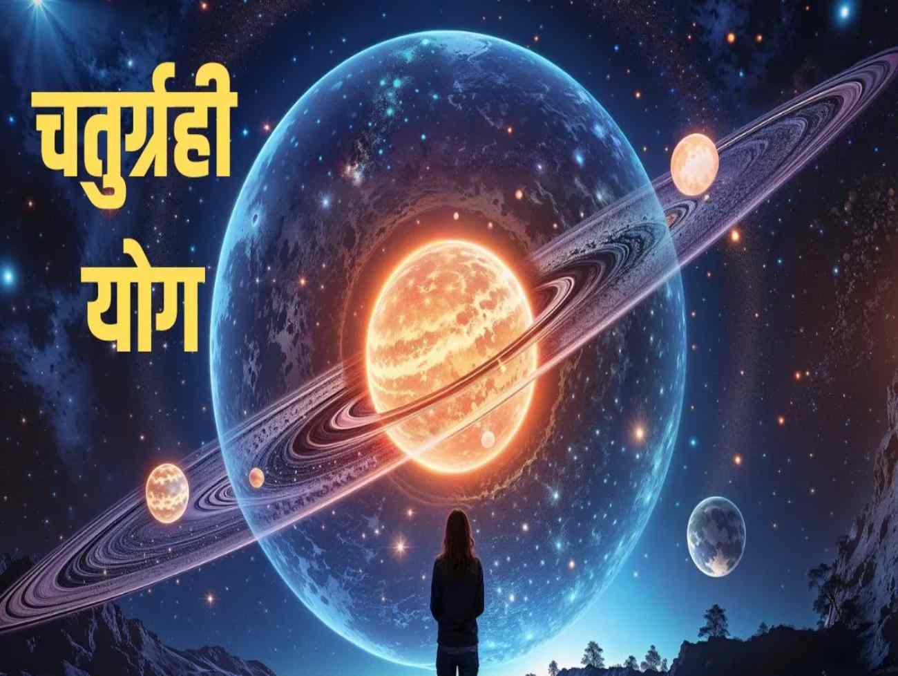 Chaturgrahi Yog: ૧૬ એપ્રિલના રોજ ૪ ગ્રહોની જુગલબંધી, આ ૪ રાશિઓના ભાગ્યને ઉજ્જવળ બનાવશે.