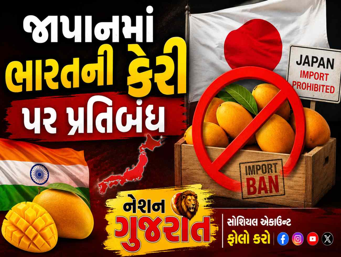 Japan એ Indian Mango પર મૂક્યો Ban, 20 વર્ષ બાદ આવ્યો મોટો ઝટકો; ખેડૂતો અને Exporters માં ચિંતા