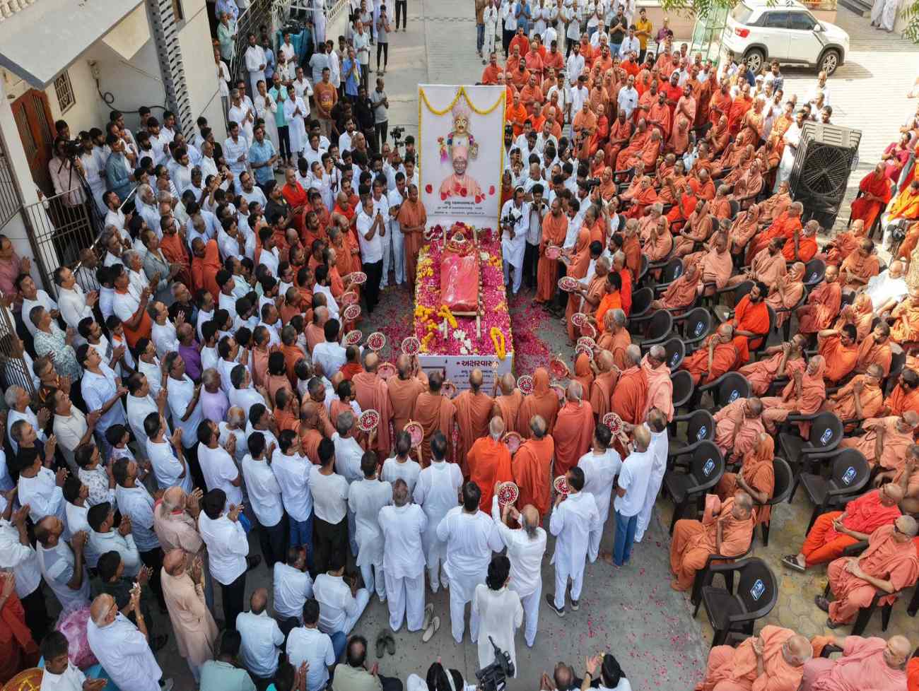 વડતાલ ગાદી સંસ્થા - વડતાલધામના સેવામૂર્તિ સાધુ શ્યામવલ્લભદાસ પંચત્વમાં વિલીન