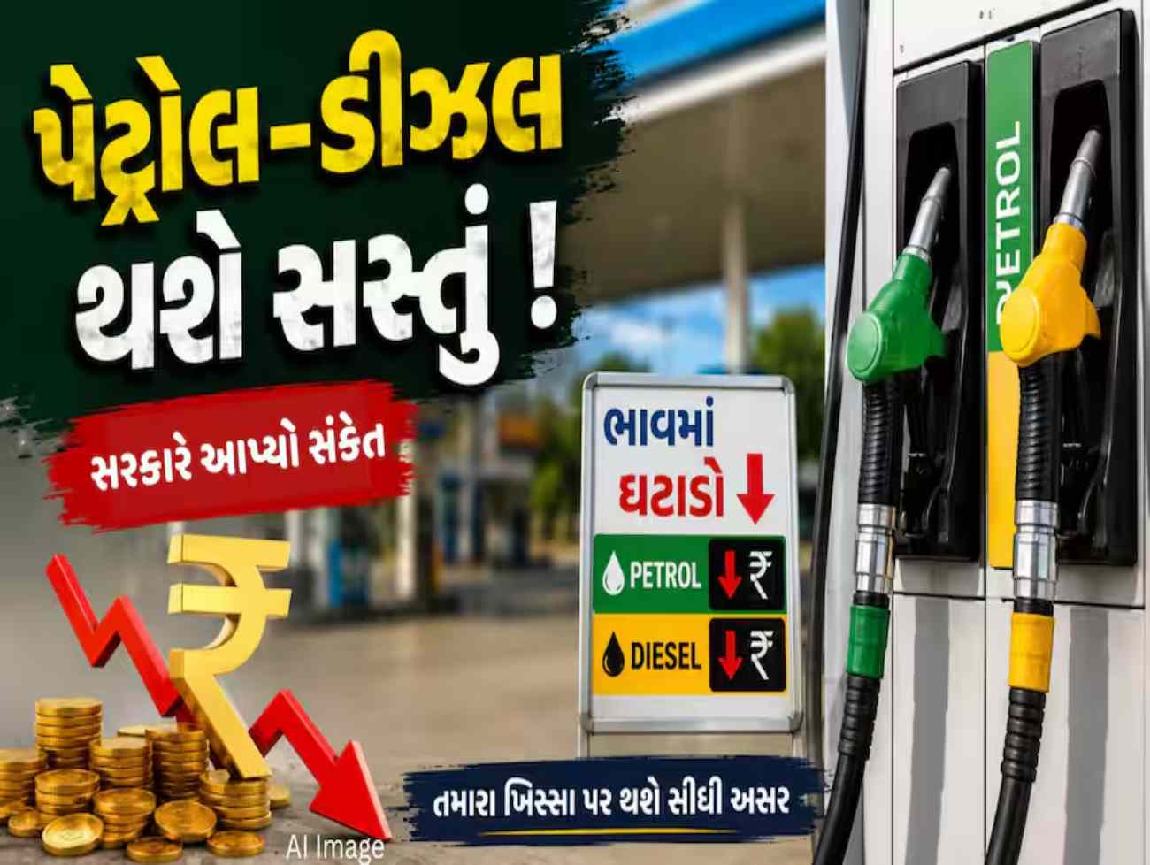 પેટ્રોલ-ડીઝલ પર મળશે મોટી રાહત, સરકારે આપ્યો સંકેત... જાણો ક્યારે ઘટી શકે છે ભાવ