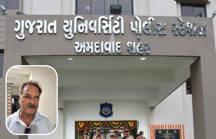 અમદાવાદ: પોલીસ સ્ટેશનમાં પ્રજ્ઞાચક્ષુને માર માર્યા બાદ ચાંગોદરના મહિલા PSI માફી માગવા ઘરે ગયા, મીડિયાએ સવાલ કરતા ભાગ્યા