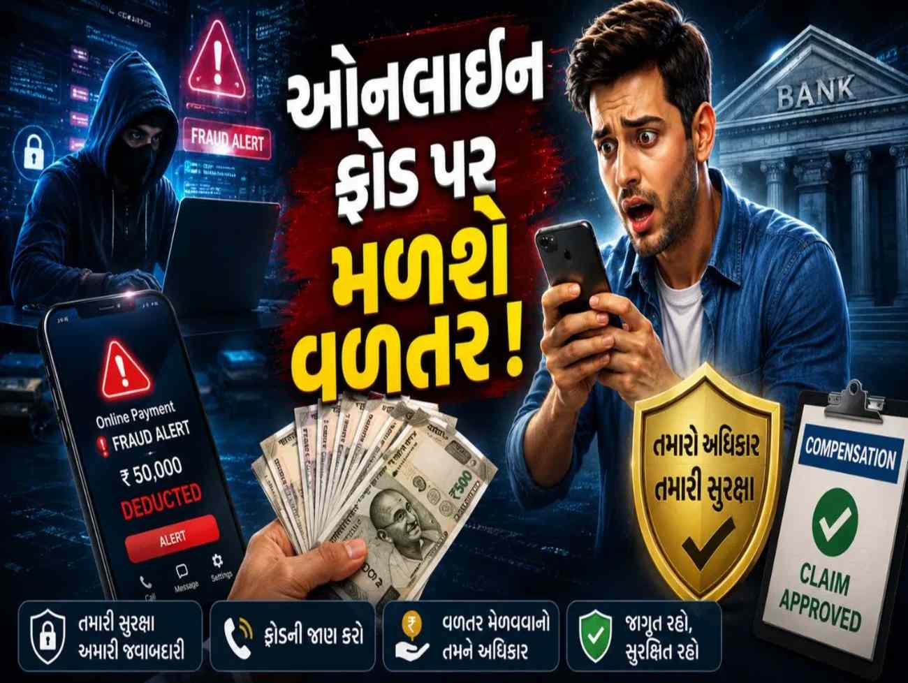 ઓનલાઈન ફ્રોડમાં ગુમાવ્યા પૈસા? હવે RBI આપશે ₹25,000નું વળતર, જાણો ક્યારે લાગુ થશે
