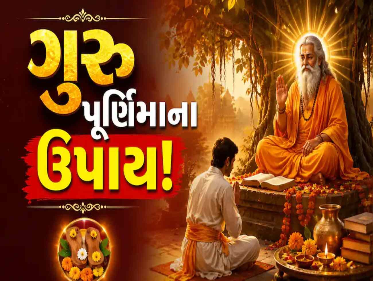 આજે ગુરુ પૂર્ણિમા પર આ 4 પ્રભાવશાળી ઉપાયો અજમાવી જુઓ, કરજમાંથી મુક્તિ મળશે,
