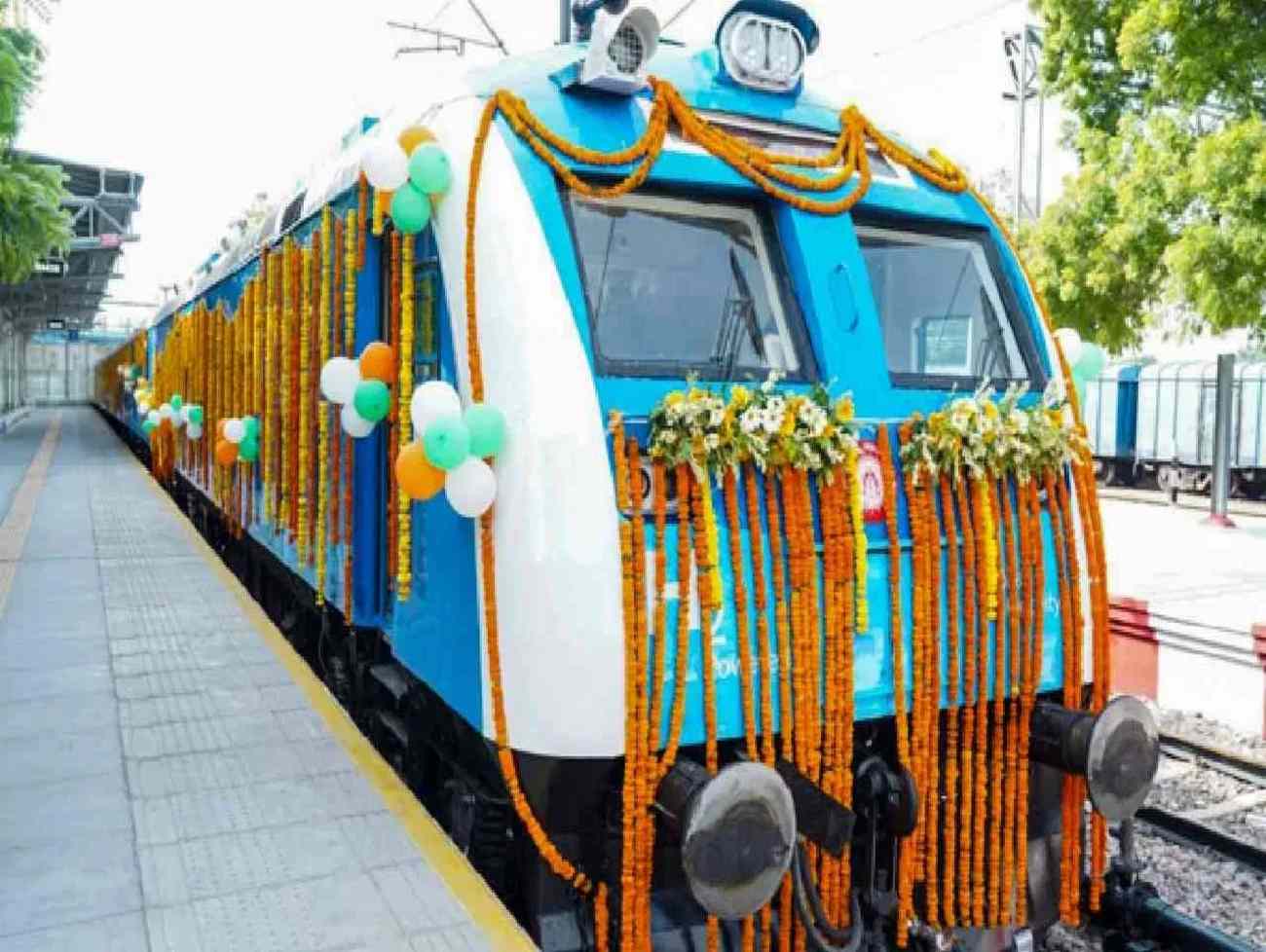 Hydrogen Train Stoppage : દેશની પહેલી હાઈડ્રોજન ટ્રેન કયા કયા સ્ટેશન પર ચાલશે? બનાવવામાં કેટલો ખર્ચ થયો, જાણો