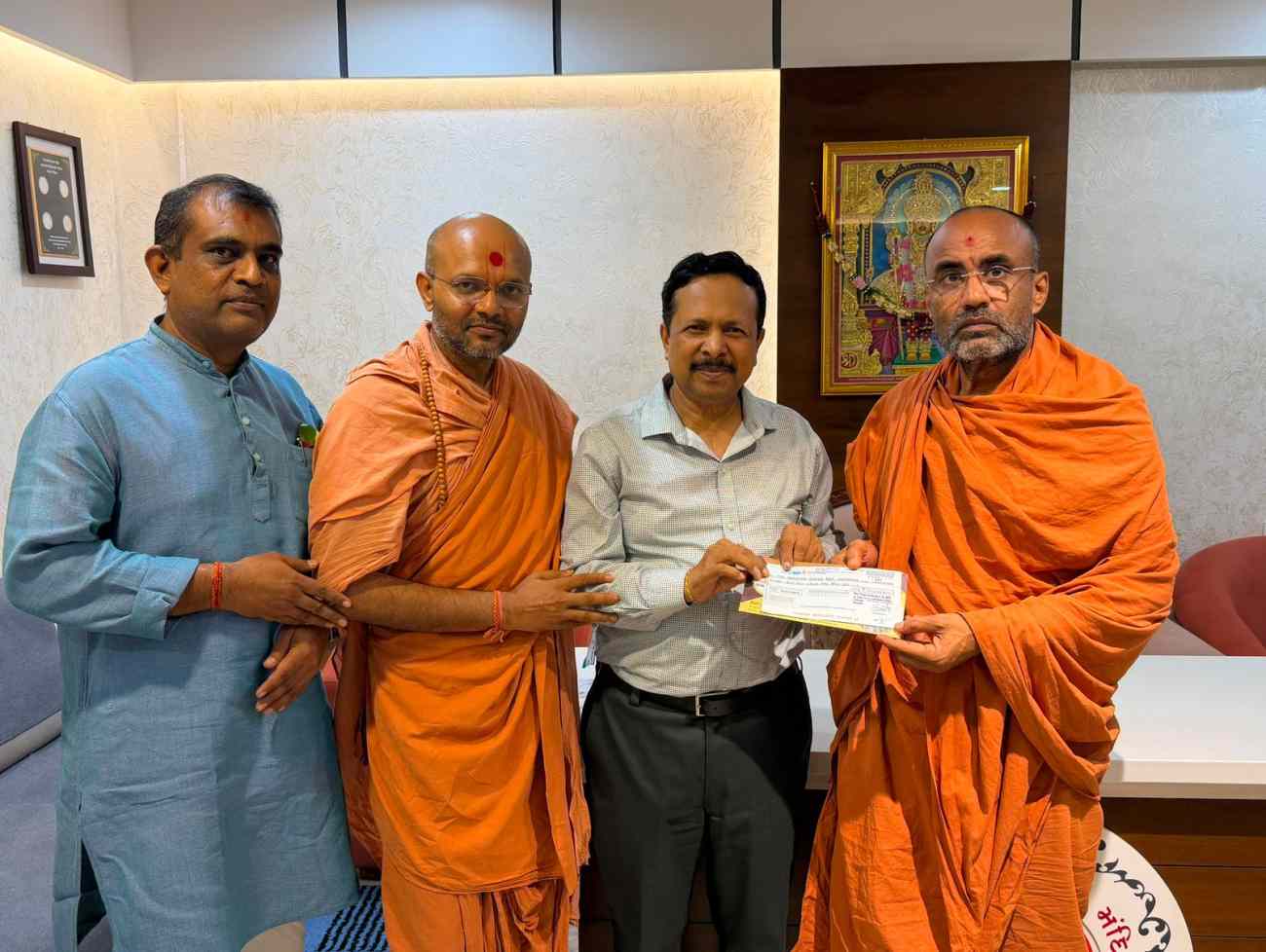 સરદાર પટેલ યુનિવર્સિટીના B.Ed ના ટોપરને દર વર્ષે અપાશે “વડતાલધામ શિક્ષાપત્રી ગોલ્ડ મેડલ”