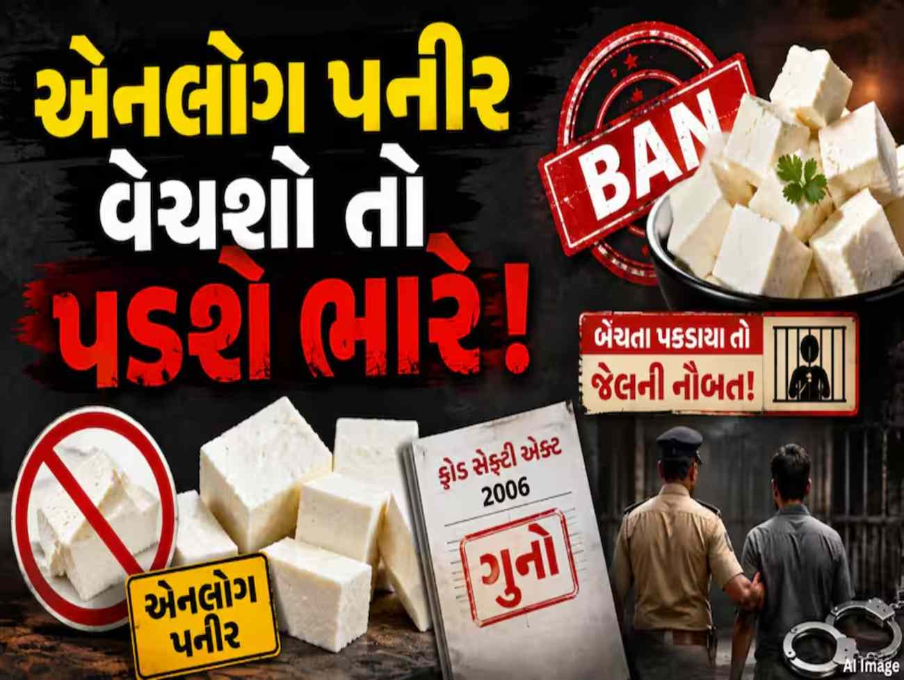 પનીર વેચનારા માટે મોટા સમાચાર! મહારાષ્ટ્રમાં એનાલોગ પનીર પર લાગ્યો કડક બેન, થઈ શકે છે આજીવન કેદ