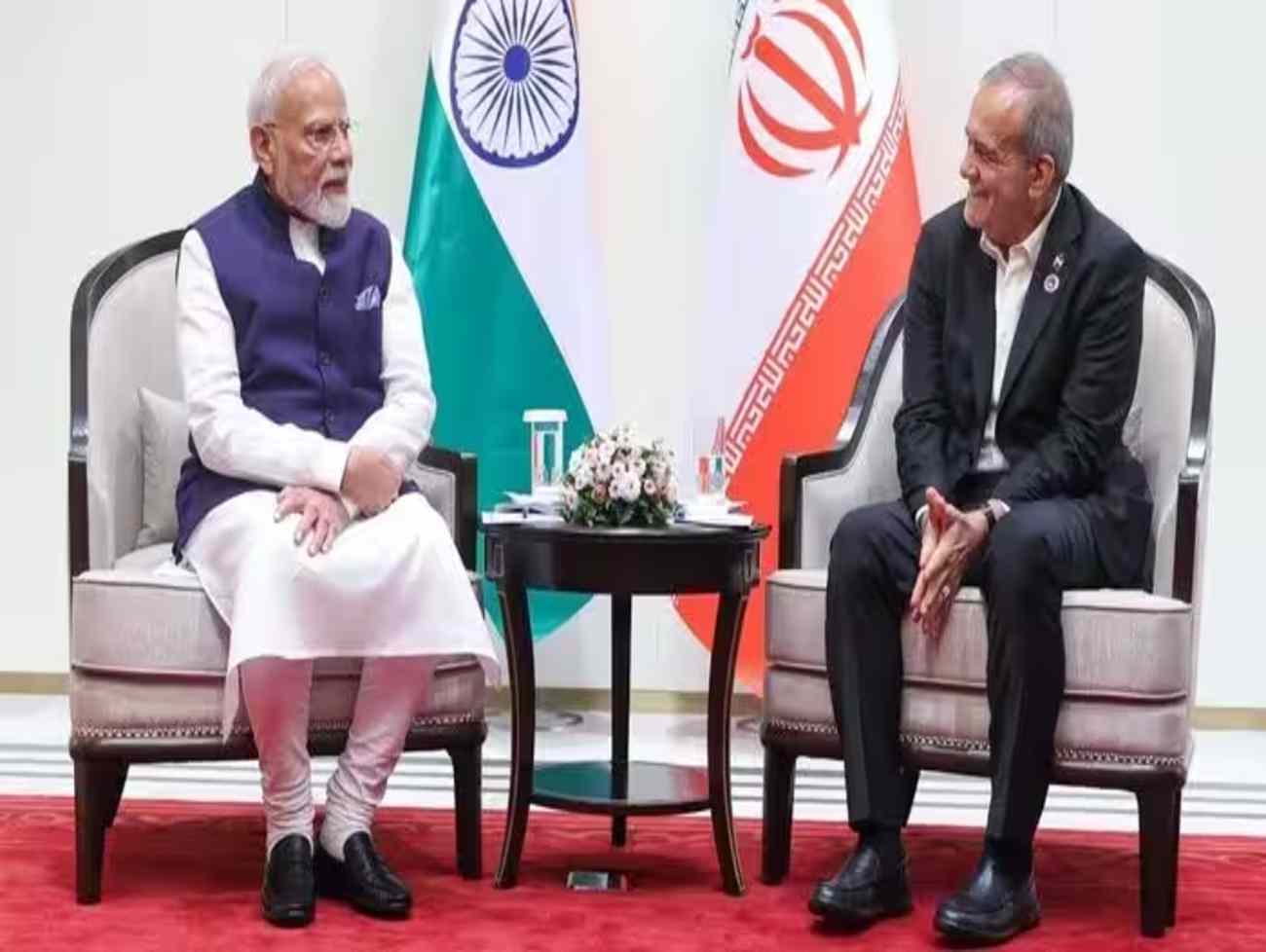 India-Iran: ઈરાનના રાષ્ટ્રપતિ સાથે મુલાકાત કરી પ્રધાનમંત્રીએ કરી મોટી જાહેરાત